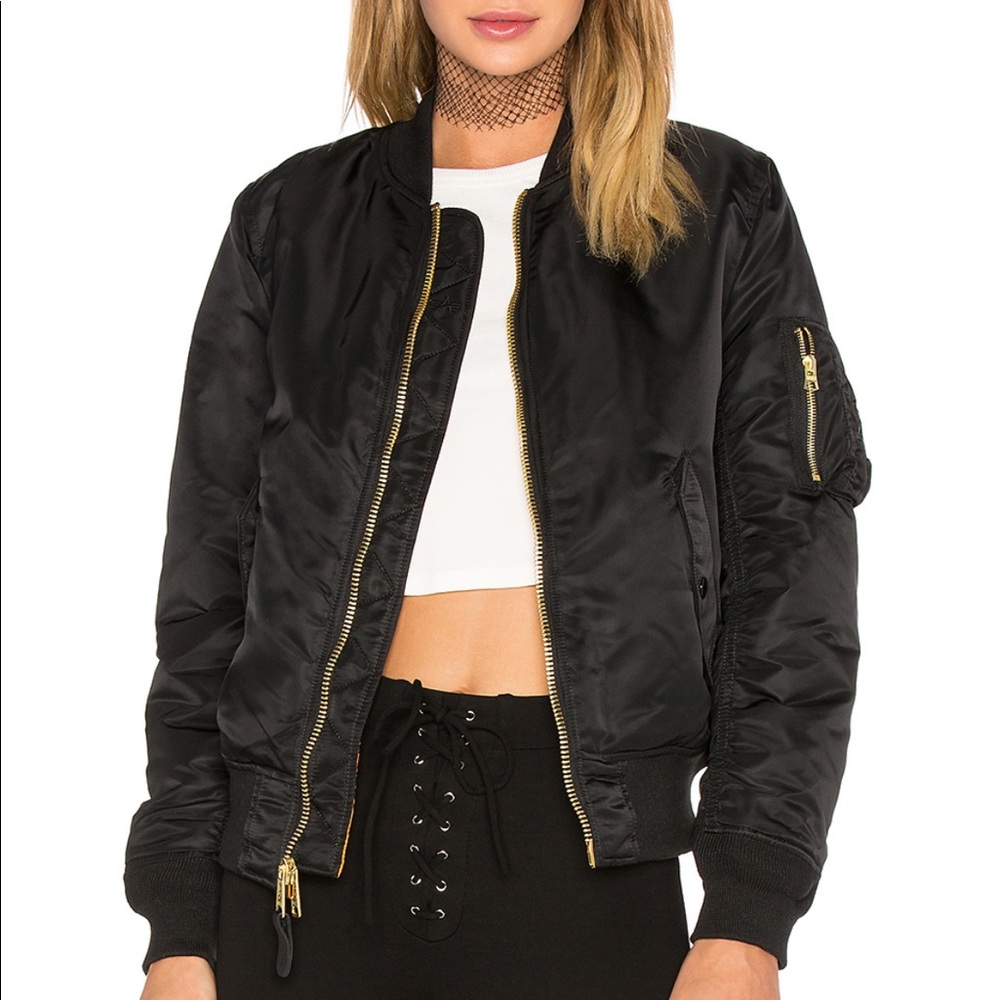 ALPHA Reversible MA-1 Bomber Jacket